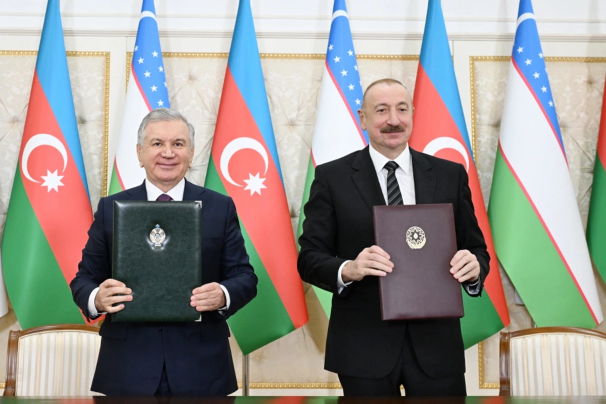 Documents signed between Azerbaijan and Uzbekistan were exchanged