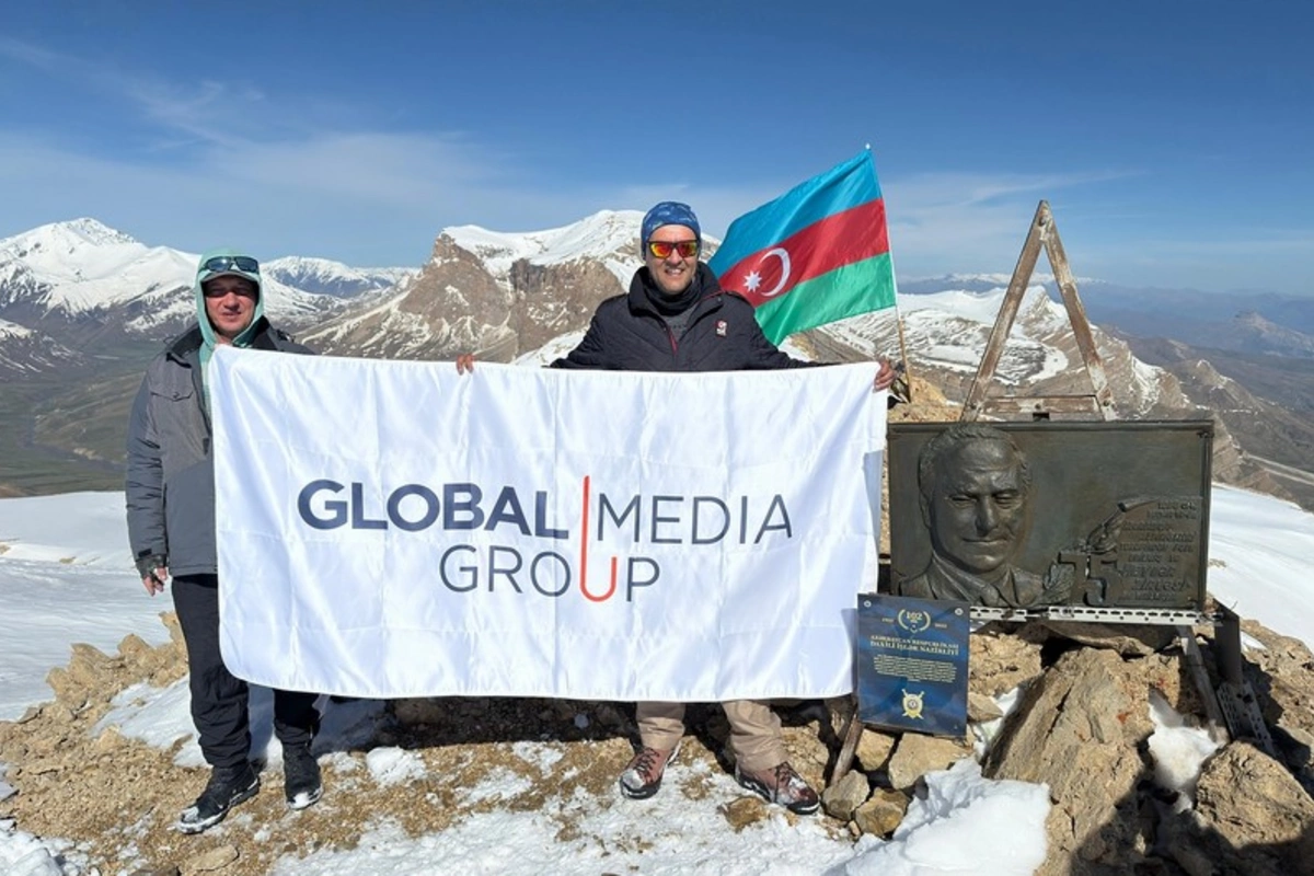 Global Media Group mediaholdinqin əməkdaşı Heydər zirvəsinə yürüş edib