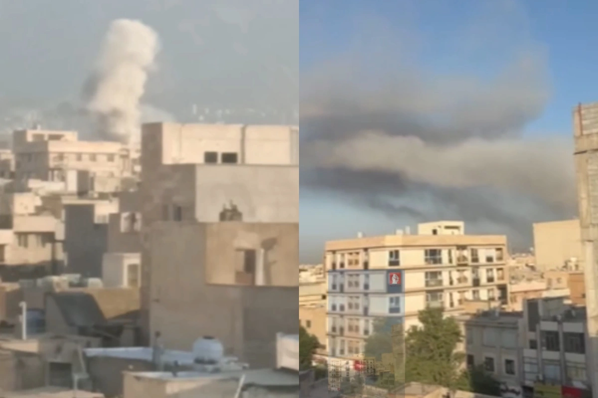 Israel launched large-scale strikes on military facilities in western Iran Israel launched large-scale strikes on military facilities in western Iran