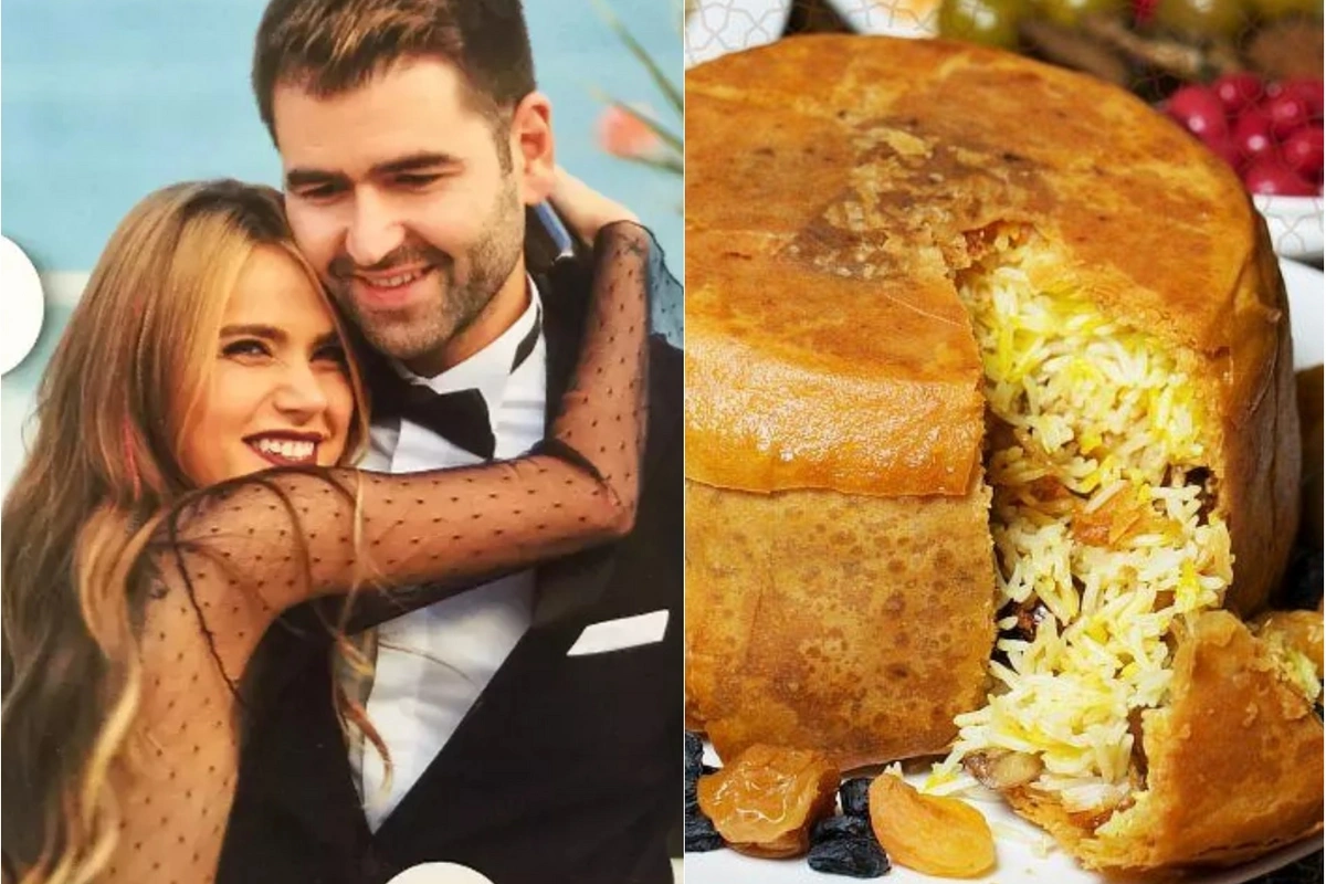Adını Feriha Koydum serialının məşhur aktrisası həyat yoldaşına Şah plov bişirdi Adını Feriha Koydum serialının məşhur aktrisası həyat yoldaşına Şah plov bişirdi
