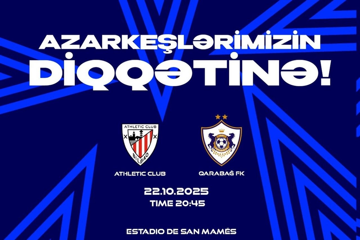 Qarabağ klubu Atletiklə oyuna görə azarkeşlərə müraciət edib