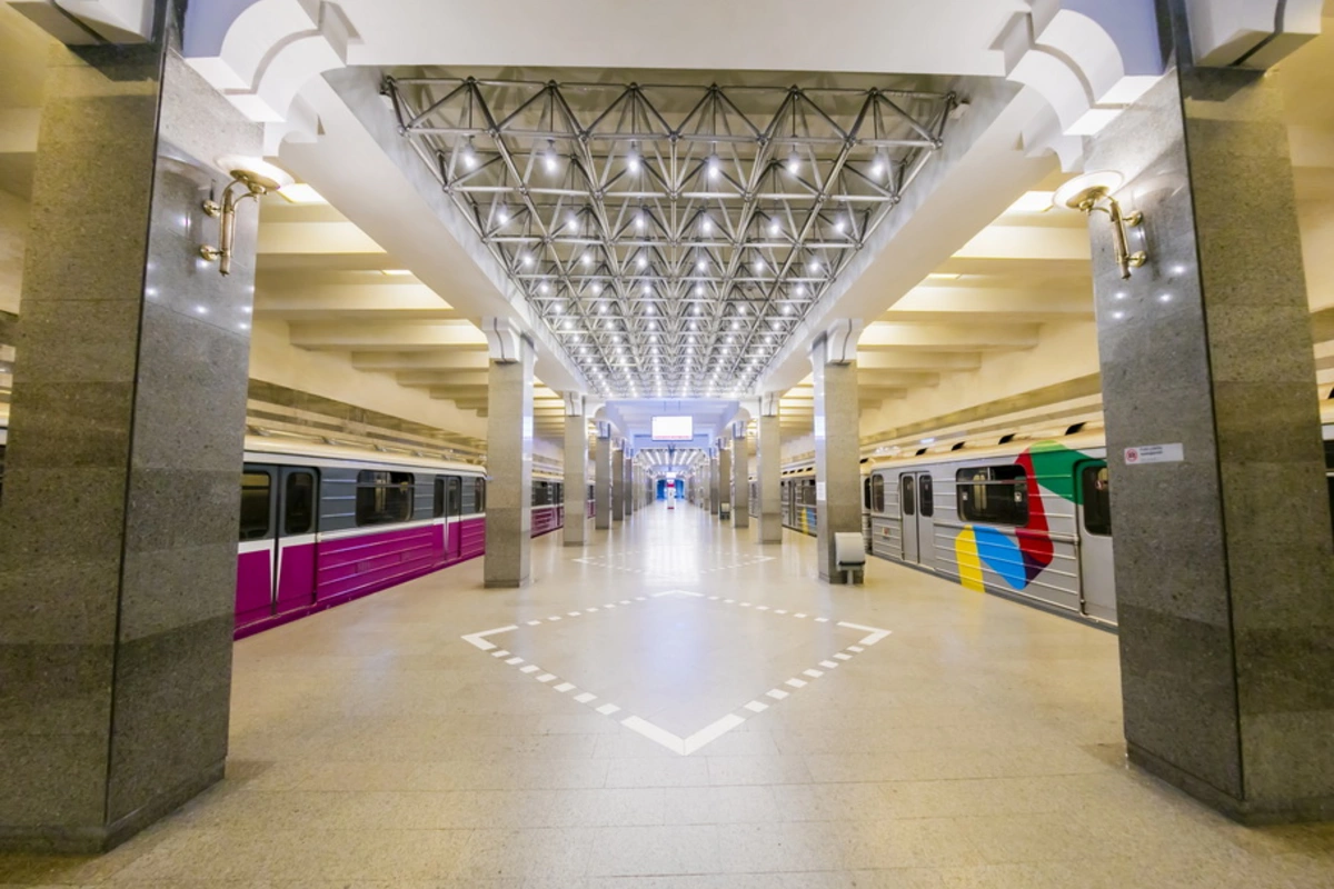 Həzi Aslanov metrostansiyasında dalanın yenidən qurulması yekunlaşıb
