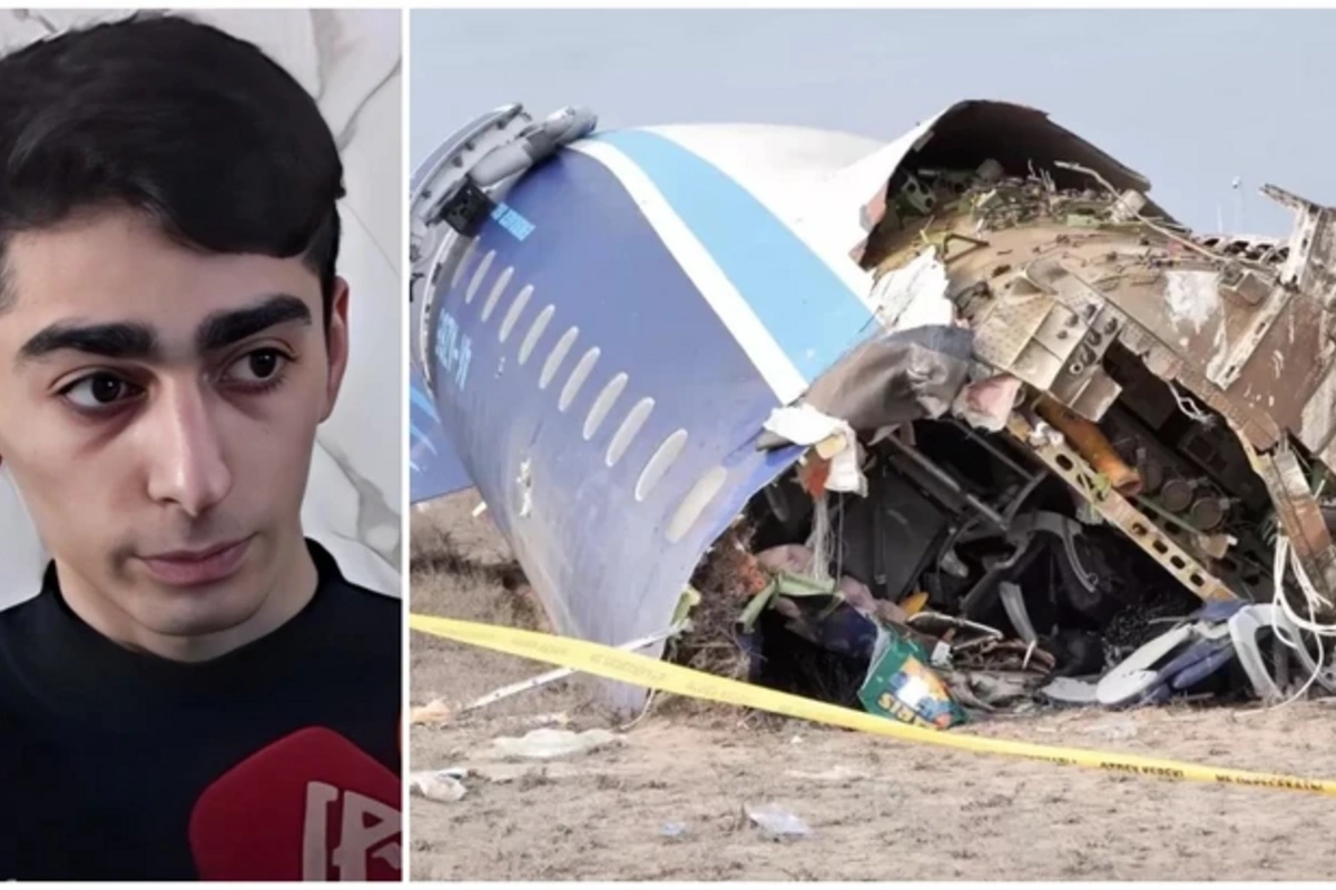 Чудом выживший в крушении самолета AZAL рассказал шокирующие подробности трагедии Чудом выживший в крушении самолета AZAL рассказал шокирующие подробности трагедии