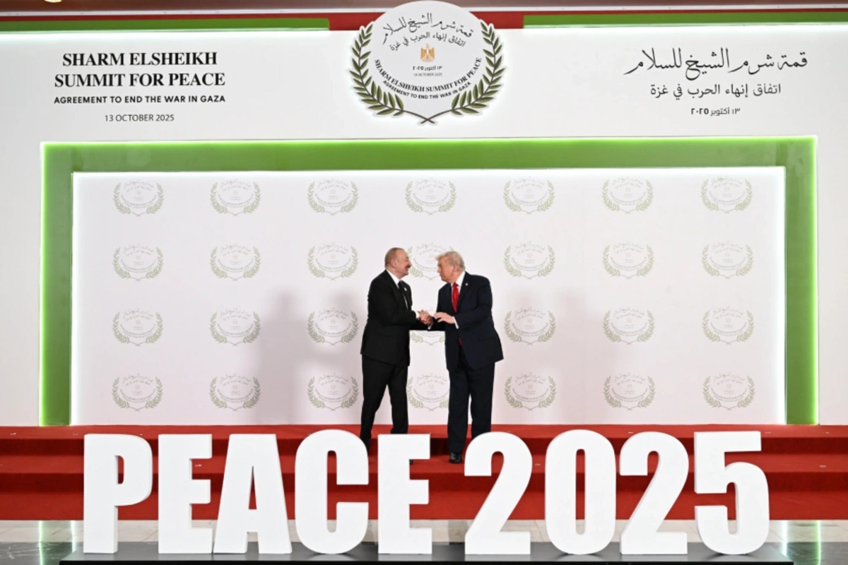 Prezident İlham Əliyev Yaxın Şərq Sülh Sammitində iştirak edib