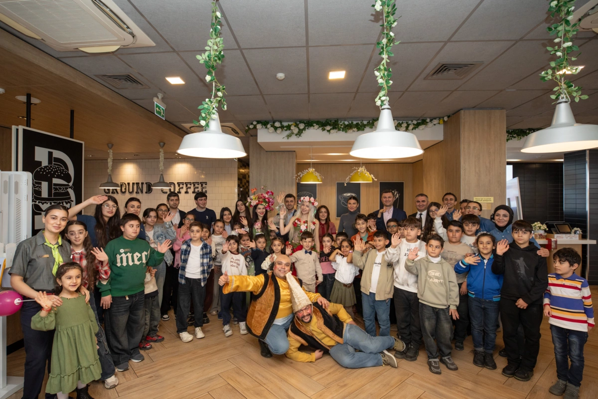 McDonalds Azərbaycan və DSMF şəhid və veteran övladları üçün Novruz bayramı tədbiri təşkil edib