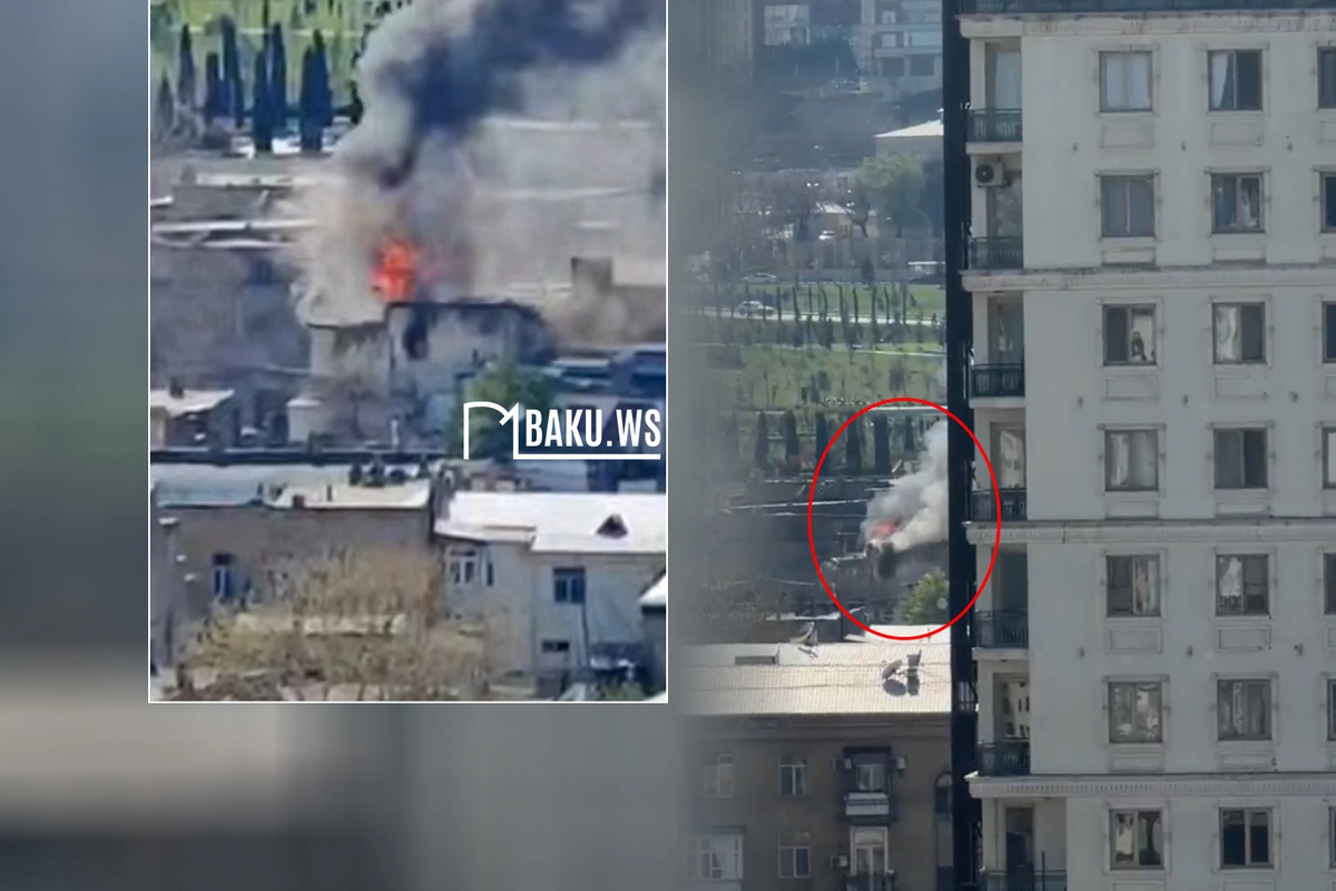 Пожар в Ясамальском районе Баку потушен