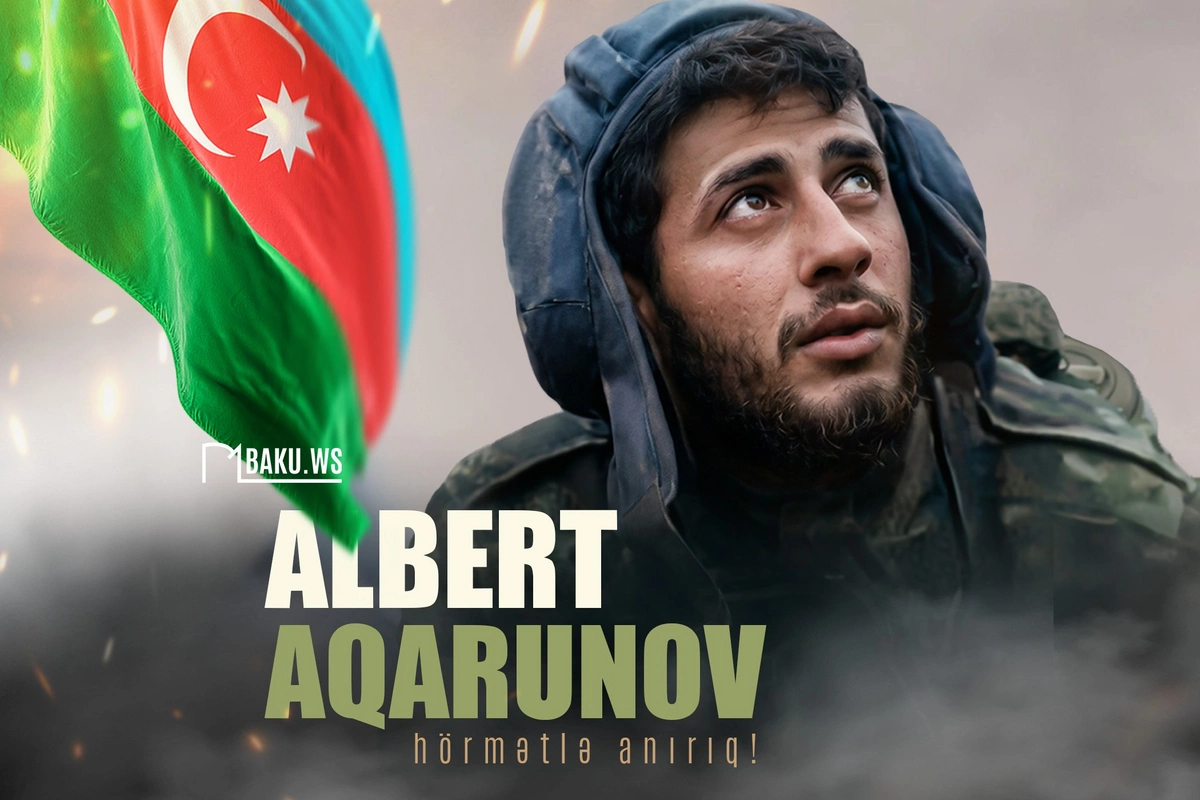 Milli Qəhrəman Albert Aqarunovun anım günüdür