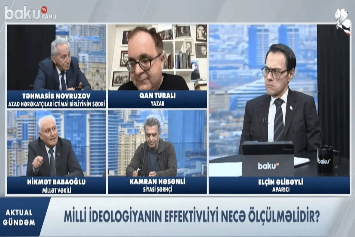 Bu hansı dildədir? - Canlı yayımda sərt polemika