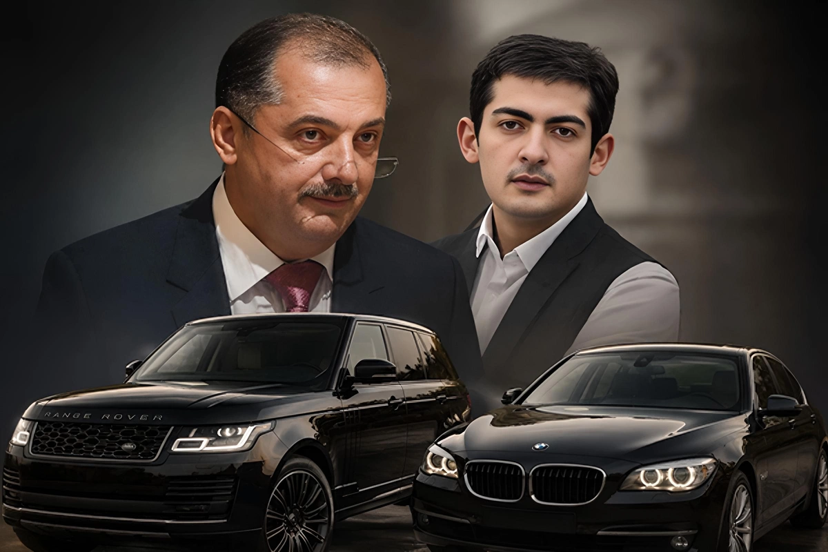 Vilyam Hacıyevin ailəsinin sürdüyü maşınlar - Su qiymətinə
