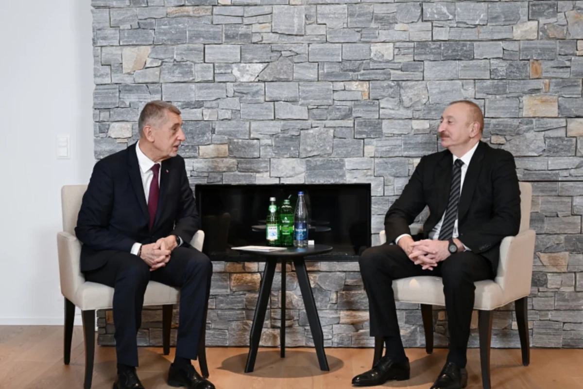 Премьер-министр Чехии Андрей Бабиш направил письмо Президенту Ильхаму Алиеву