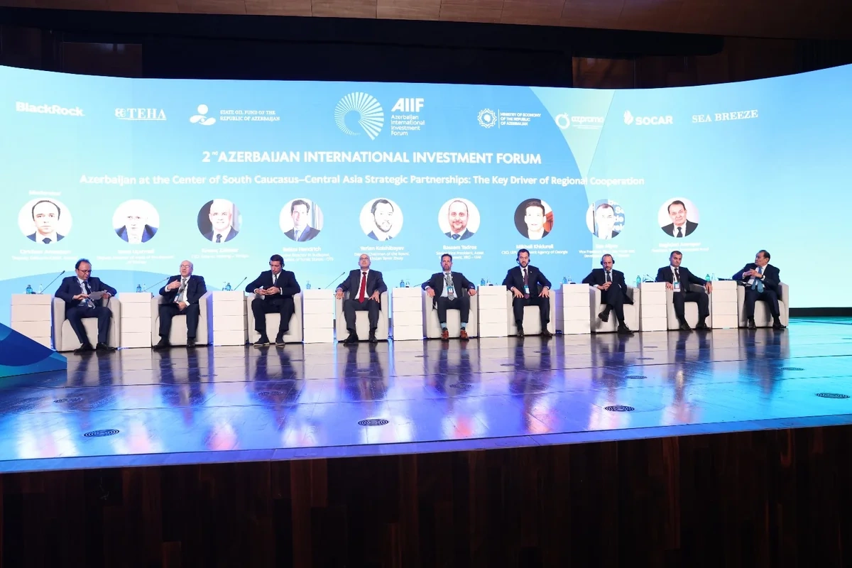 AIIF 2026-da Cənubi Qafqaz və Mərkəzi Asiya arasında iqtisadi əməkdaşlıq müzakirə olunub