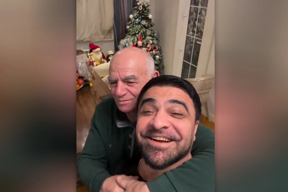 Fərda Xudaverdiyev Qarabağın qələbəsinə atası ilə birlikdə sevindi