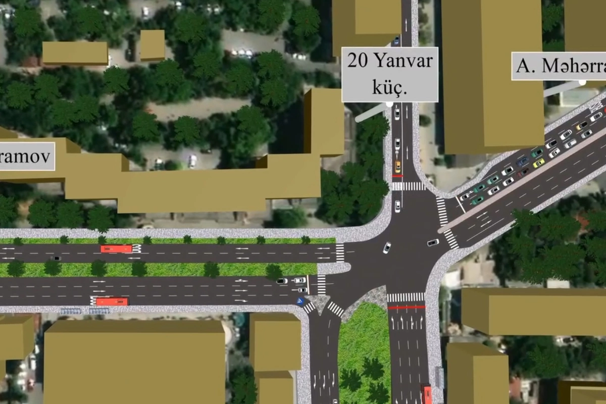 Şamaxinkada hərəkətin təşkilində dəyişikliklər edilir