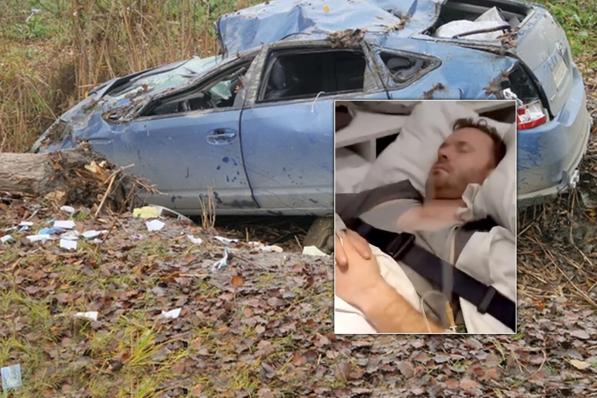 Qəzada atası və övladını itirən xanəndənin təcili tibbi yardım maşınında görüntüsü yayıldı