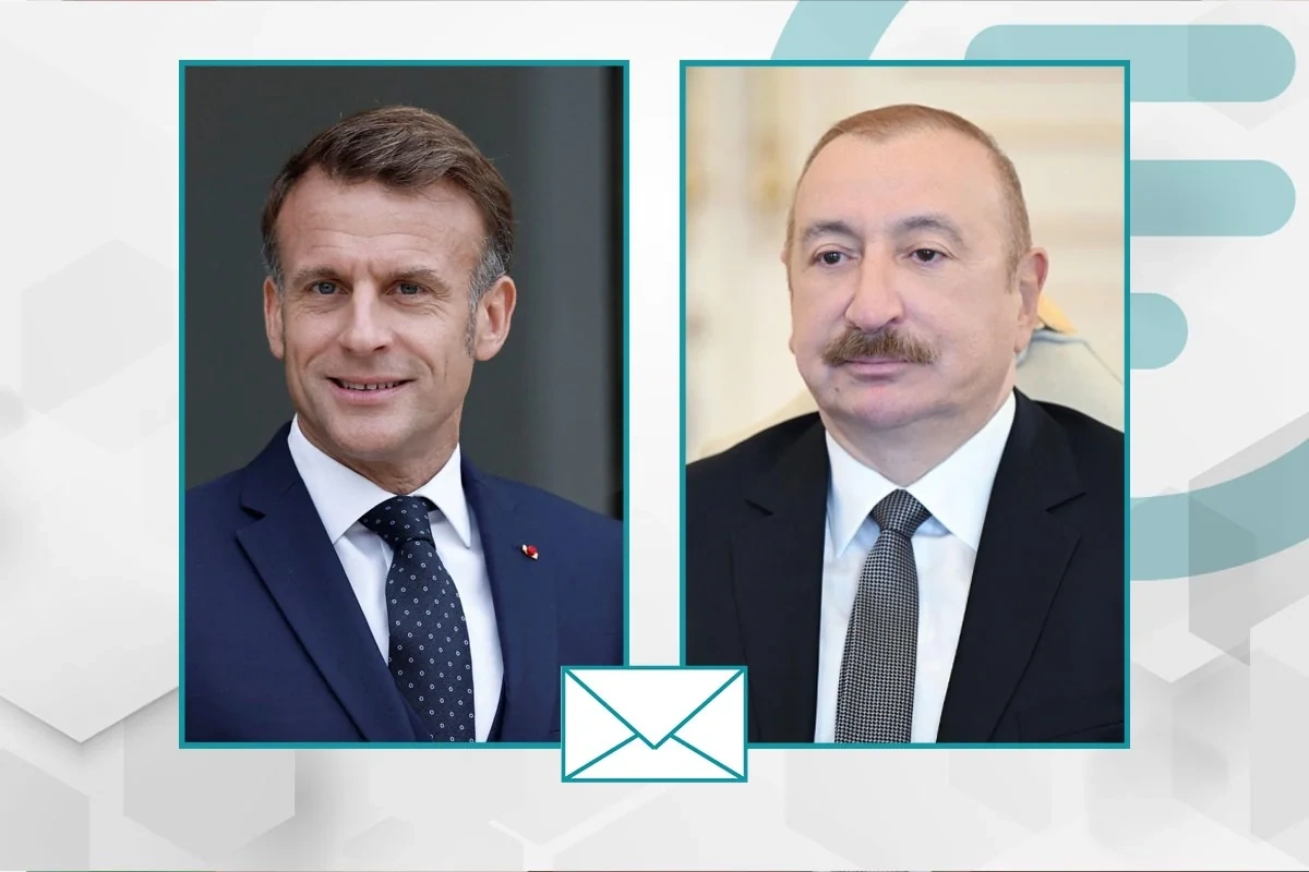 Emmanuel Makron İlham Əliyevi təbrik edib