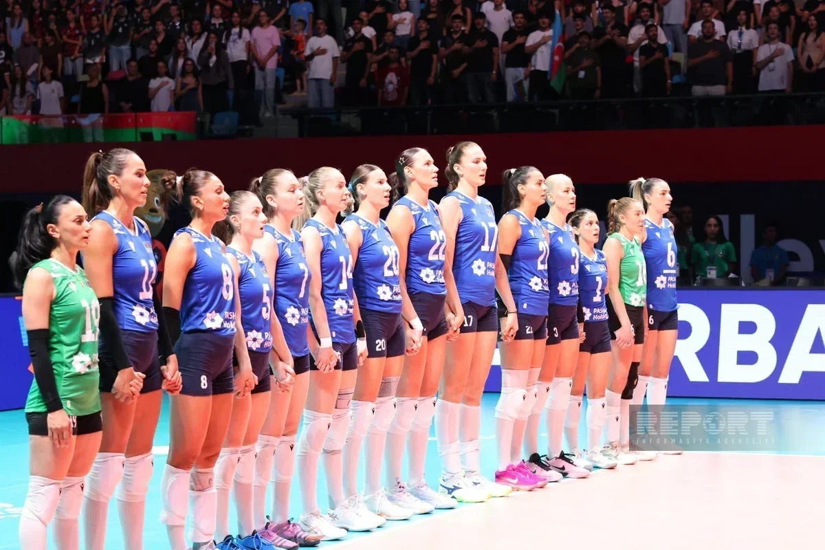Avropa çempionatı: Azərbaycanın voleybol millisi ilk məğlubiyyətini alıb