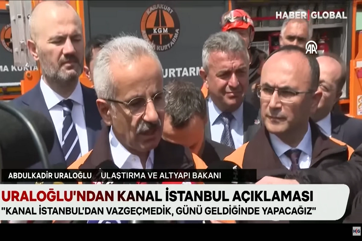 Nazir Uraloğlu İstanbul kanalı üçün nöqtəni qoydu