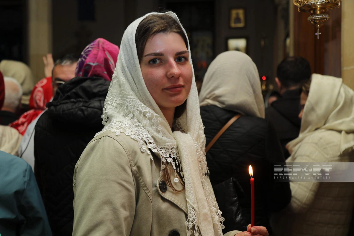 Azərbaycanın pravoslav xristianları Pasxanı qeyd edirlər Azərbaycanın pravoslav xristianları Pasxanı qeyd edirlər