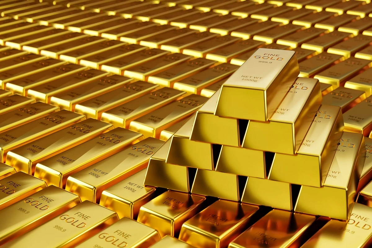 Gold price declined