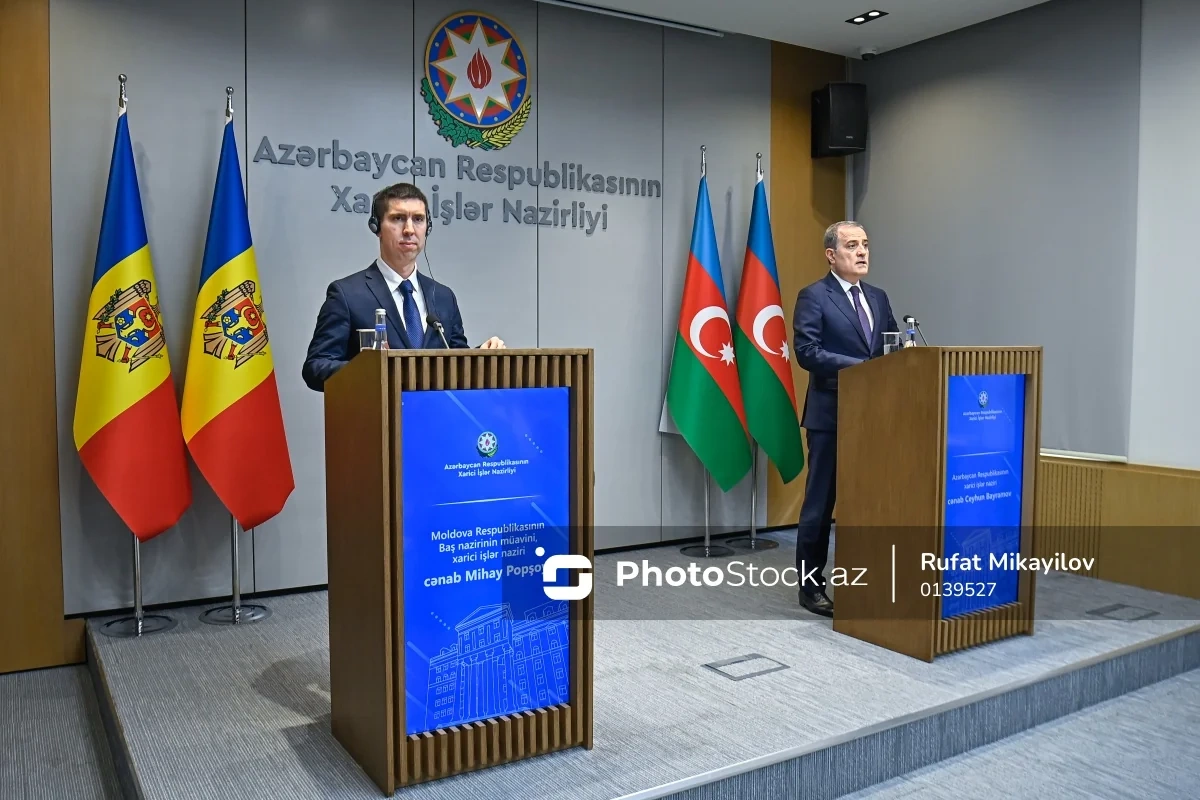 Azərbaycan və Moldova xarici işlər nazirlərinin birgə mətbuat konfransı keçirilib