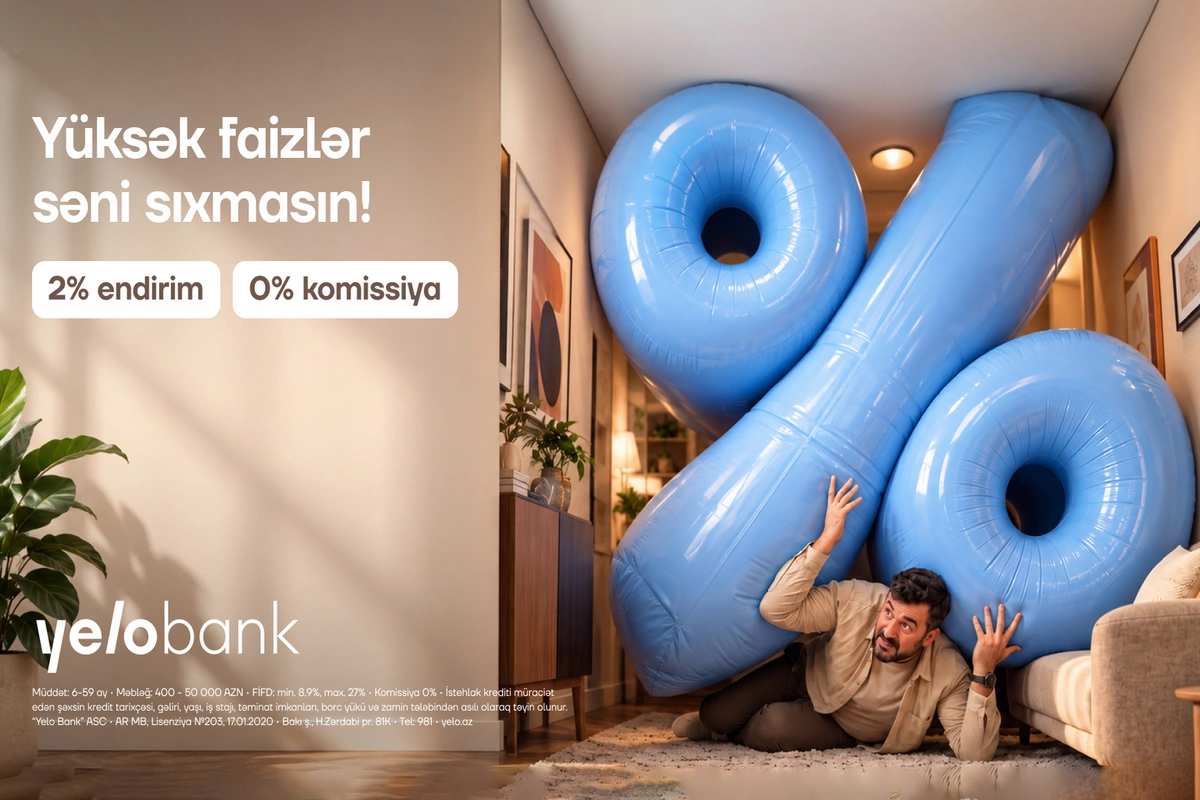 2%-dək endirimlə kreditlərini bir ünvanda cəmlə!