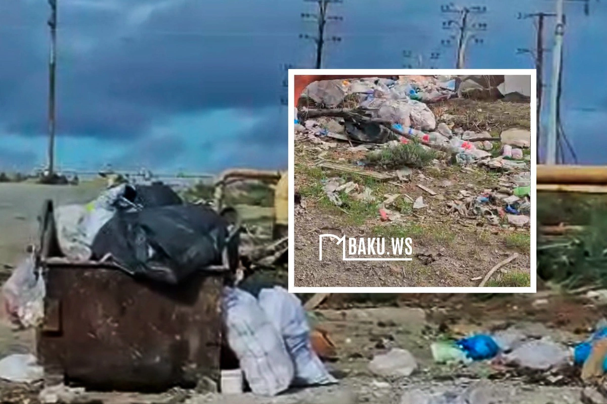 Masazır sakinləri zibil əlindən təngə gəlib Masazır sakinləri zibil əlindən təngə gəlib
