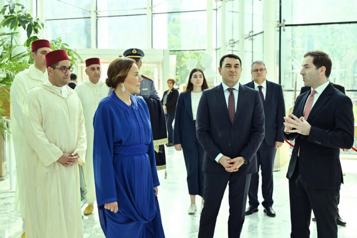 Mərakeşin xanım Şahzadəsi Beynəlxalq Muğam Mərkəzi ilə tanış olub