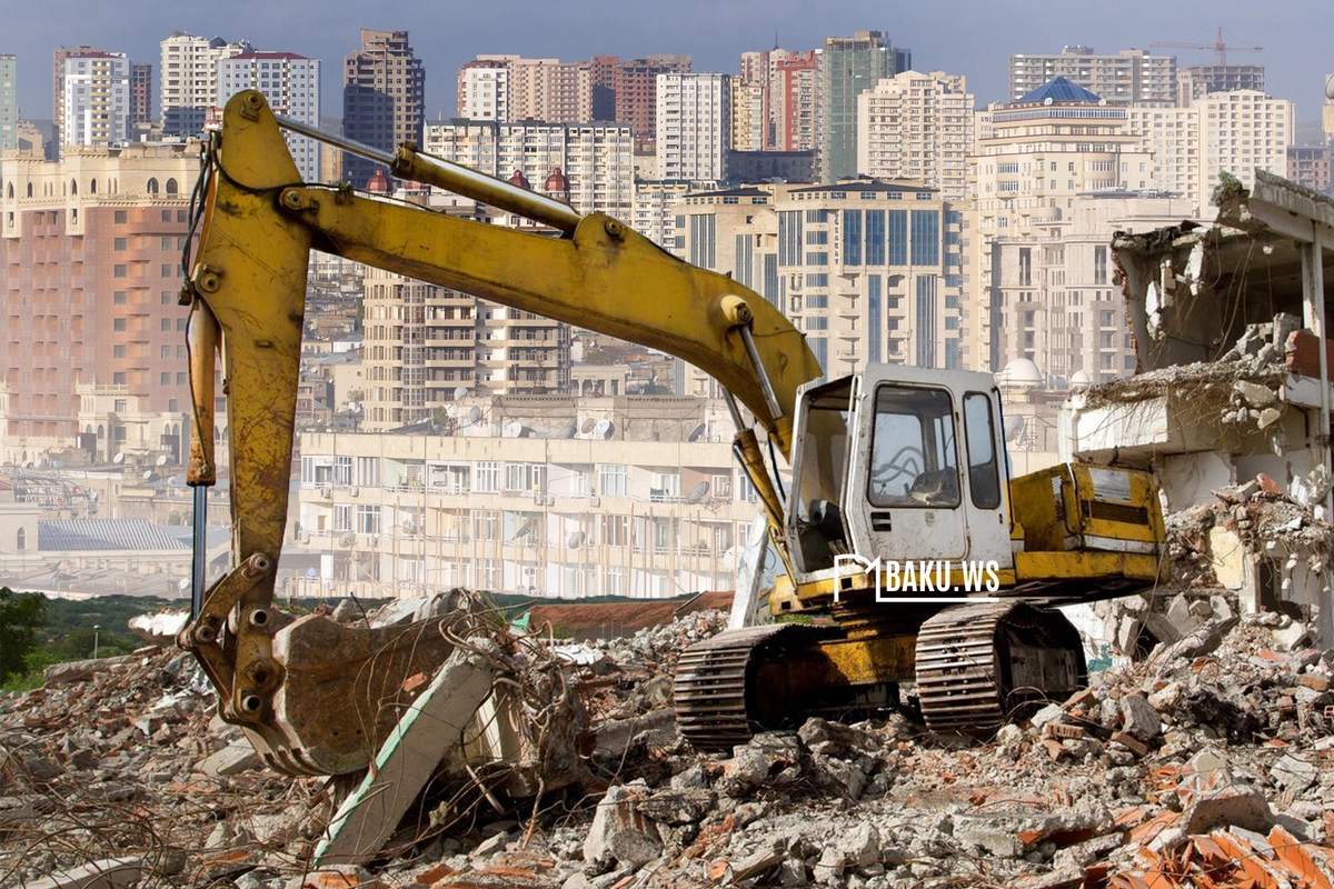Bakıda böyük söküntü olacaq - Bu ünvanlardakı binalar SÖKÜLƏCƏK Bakıda böyük söküntü olacaq - Bu ünvanlardakı binalar SÖKÜLƏCƏK