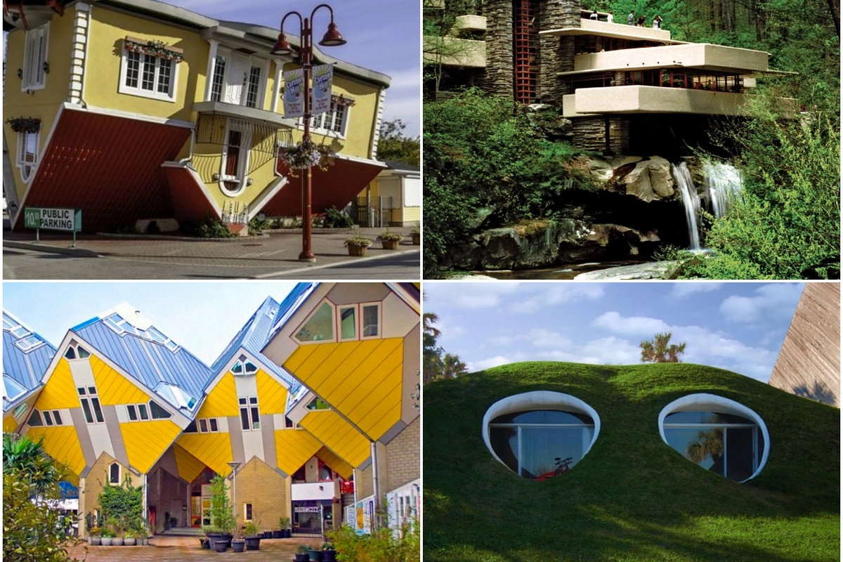 Şəlalənin, suyun üzərində yerləşir - Dünyada heyrətə gətirən EVLƏR