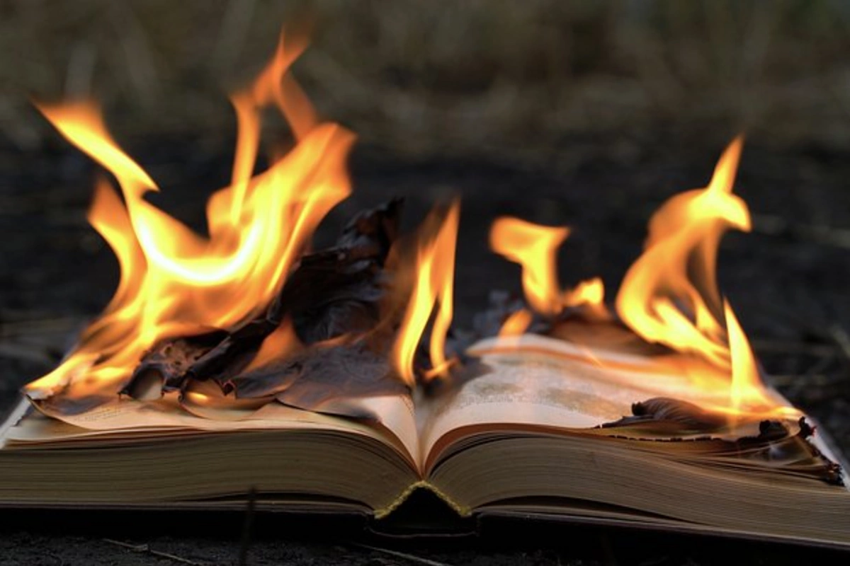 В Берлине мужчина поджег несколько книг в библиотеке из-за искажения истории В Берлине мужчина поджег несколько книг в библиотеке из-за искажения истории