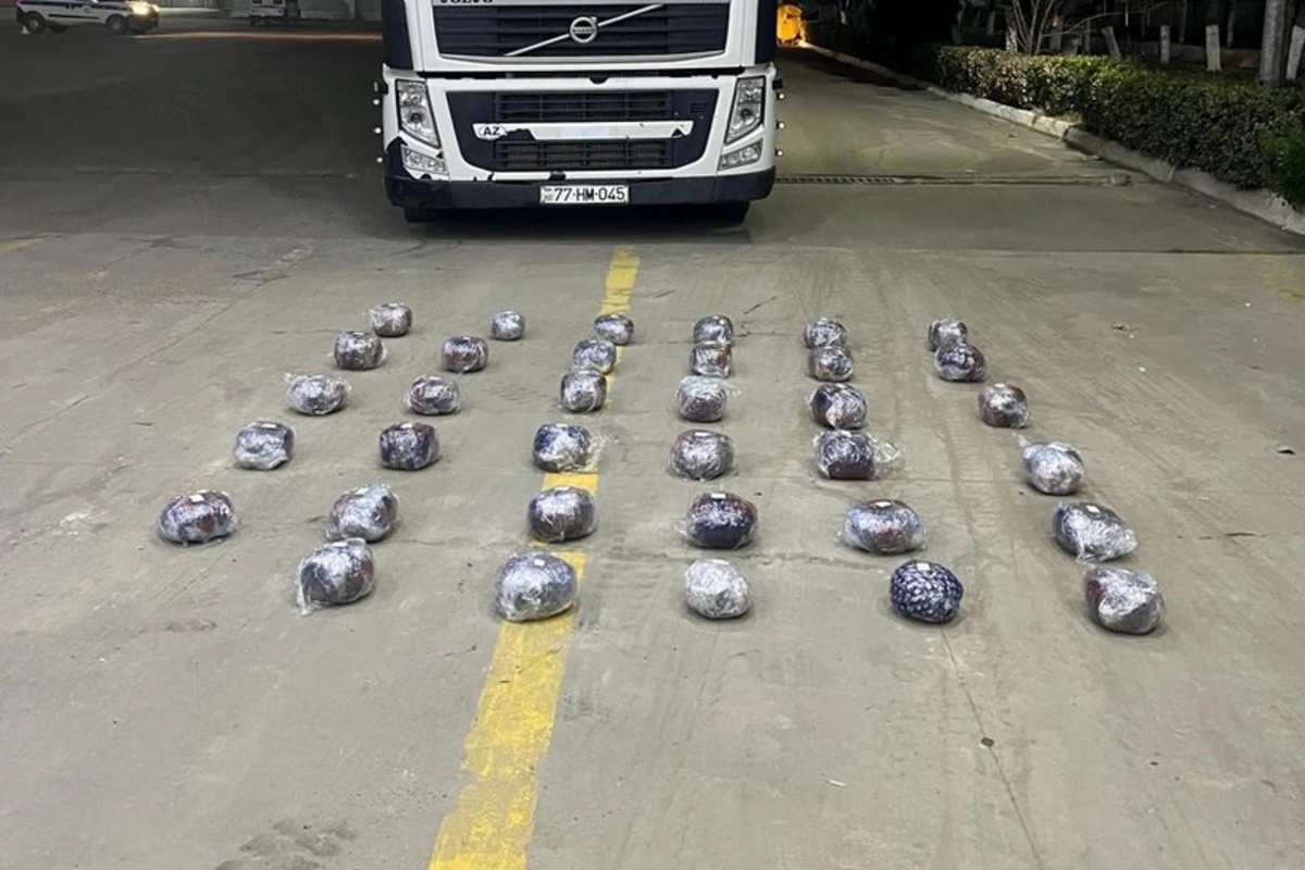 На госгранице Азербайджана задержана контрабанда на 6,5 млн манатов