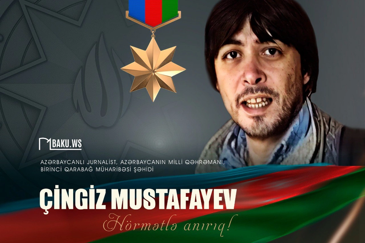 Milli Qəhrəman Çingiz Mustafayevin anım günüdür Milli Qəhrəman Çingiz Mustafayevin anım günüdür