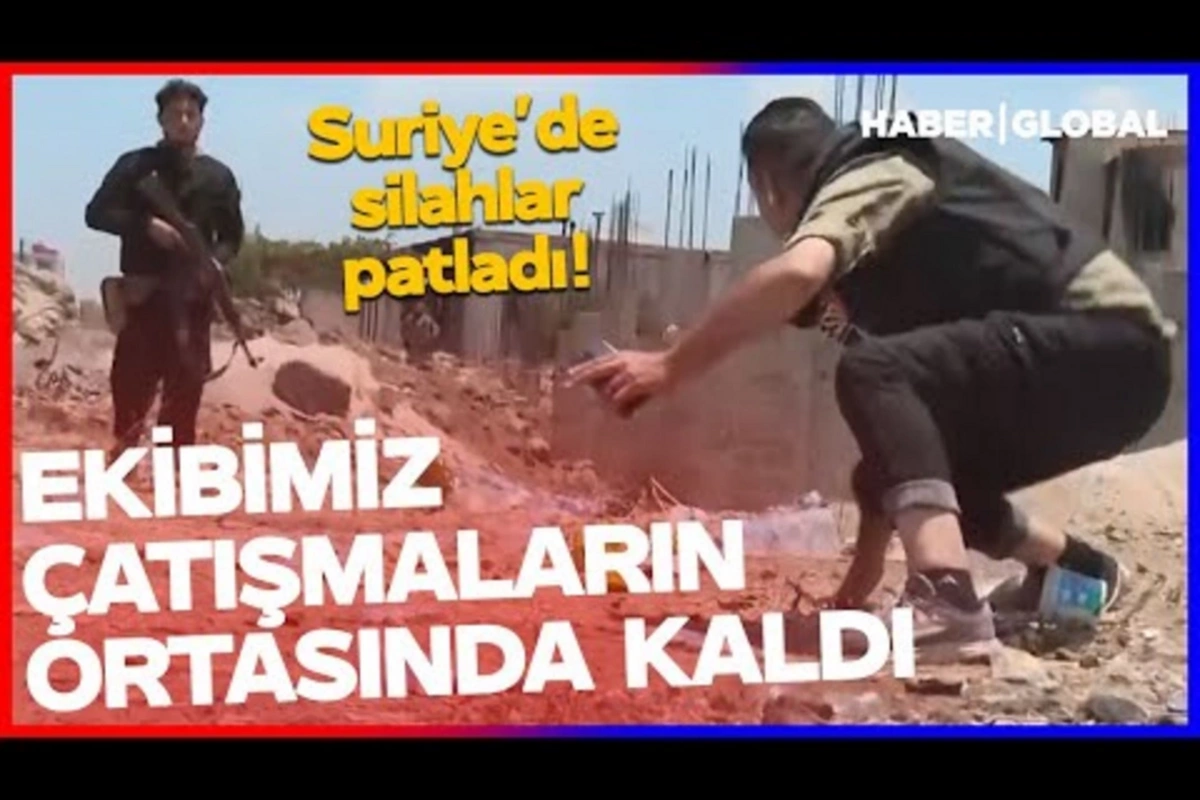 Haber Globalın çəkiliş heyəti Suriyada qızğın döyüş meydanına düşüb