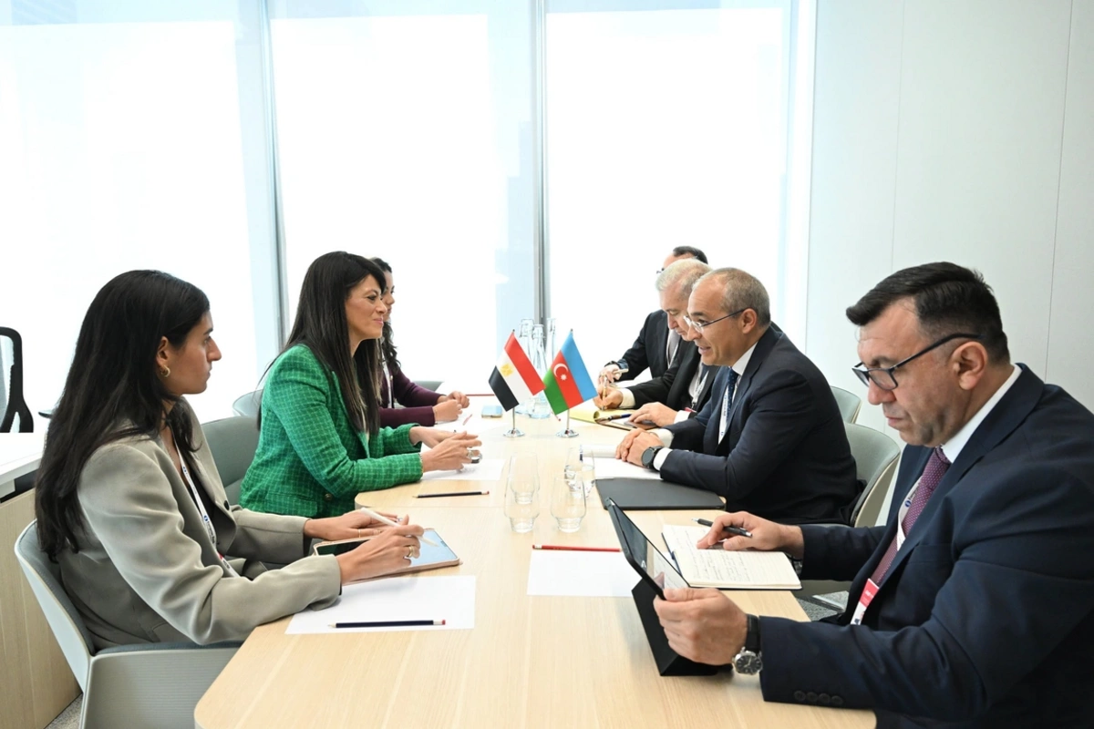 Mikail Jabbarov discussed cooperation between Azerbaijan and Egypt with Rania al-Mashat