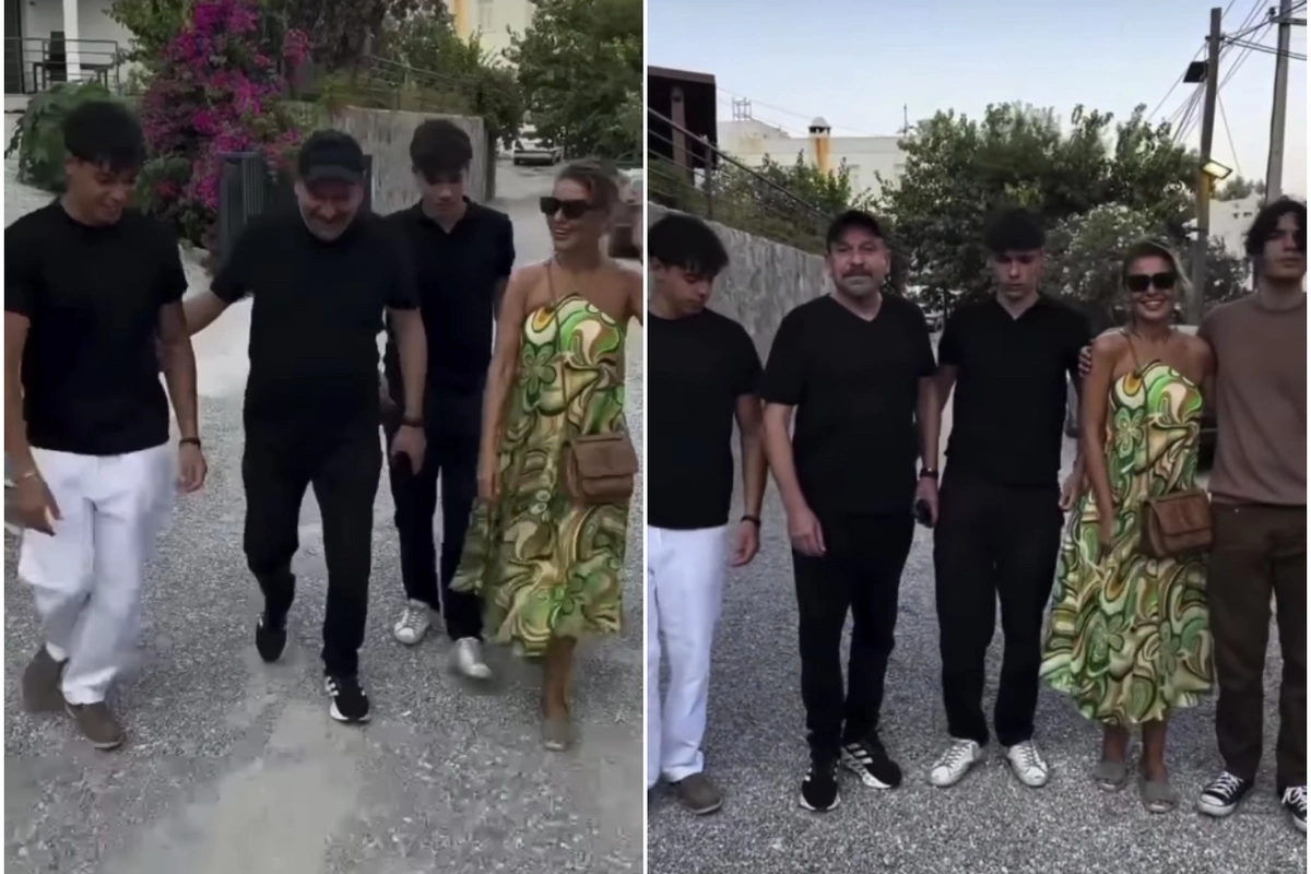 Gülben Ergen illər sonra keçmiş əri ilə görüşdü Gülben Ergen illər sonra keçmiş əri ilə görüşdü
