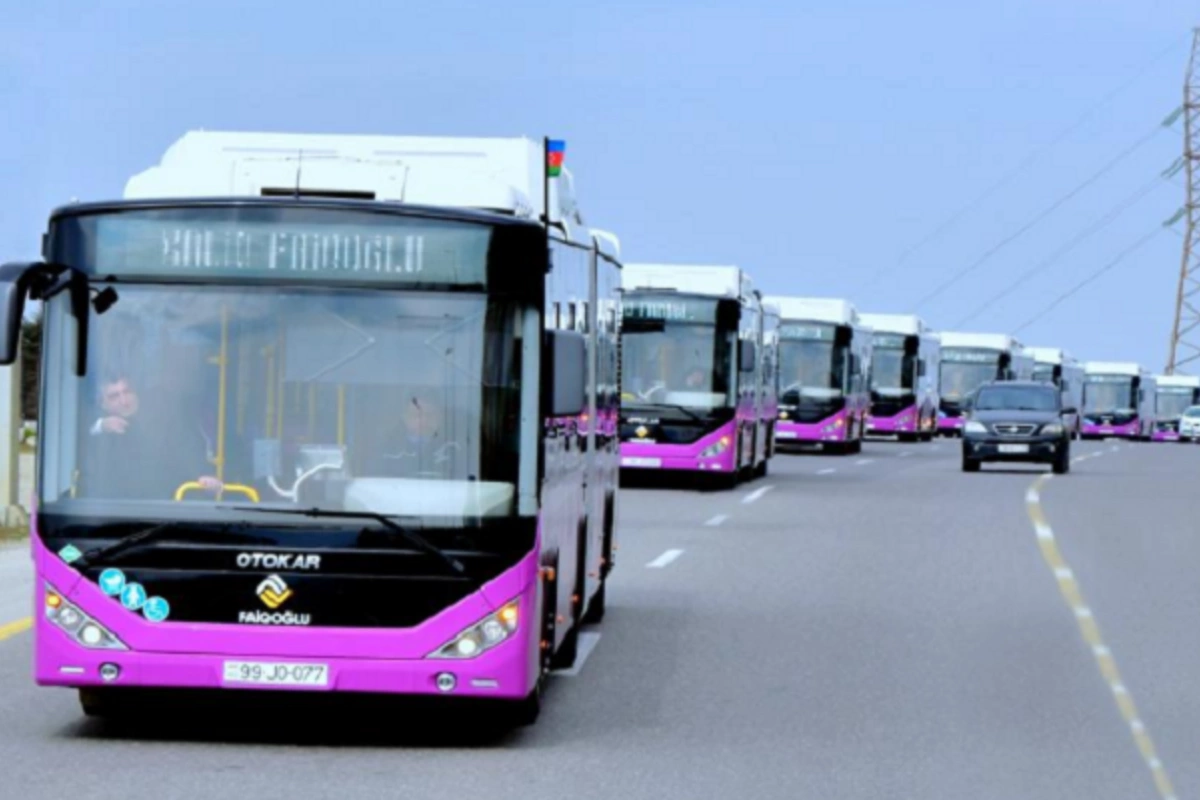 Artım yalnız elektrik və CNG avtobuslara aiddir Artım yalnız elektrik və CNG avtobuslara aiddir