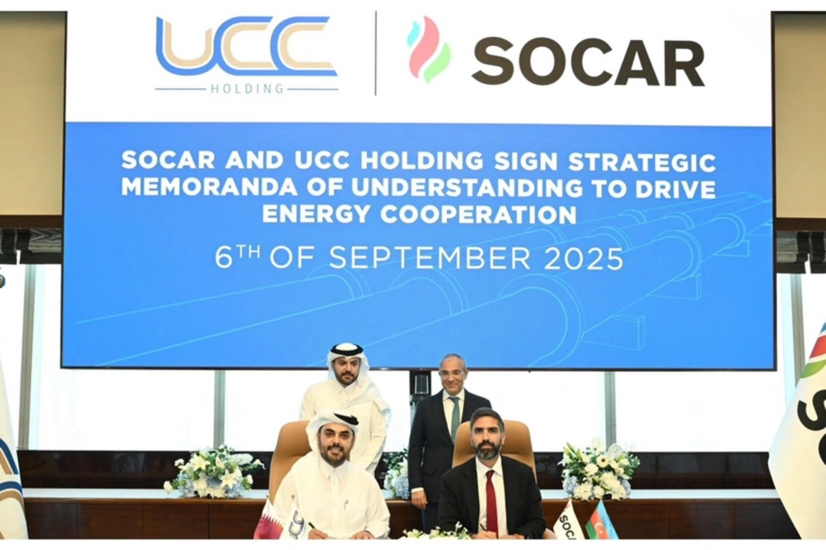 SOCAR və Qətərin UCC holdinqi Anlaşma Memorandumu imzalayıb SOCAR və Qətərin UCC holdinqi Anlaşma Memorandumu imzalayıb