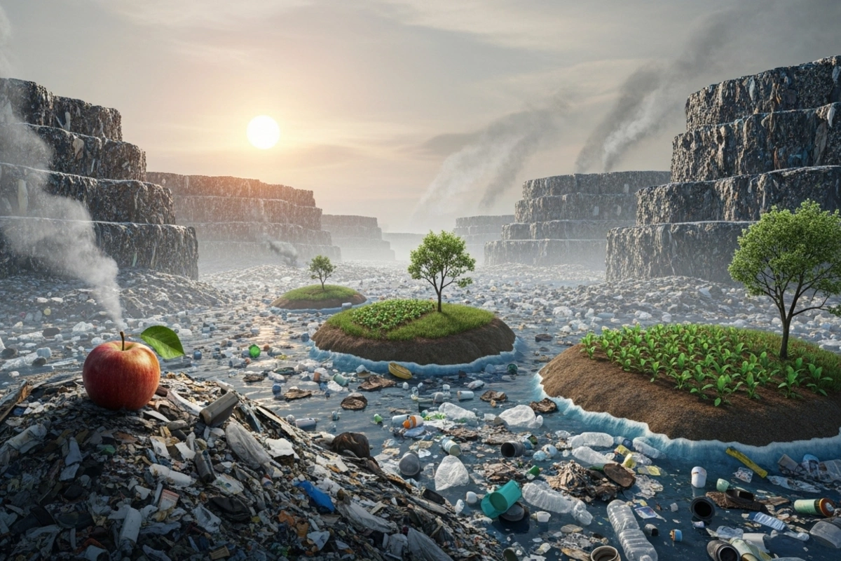 The planet is turning into a dump: there is more garbage than food The planet is turning into a dump: there is more garbage than food