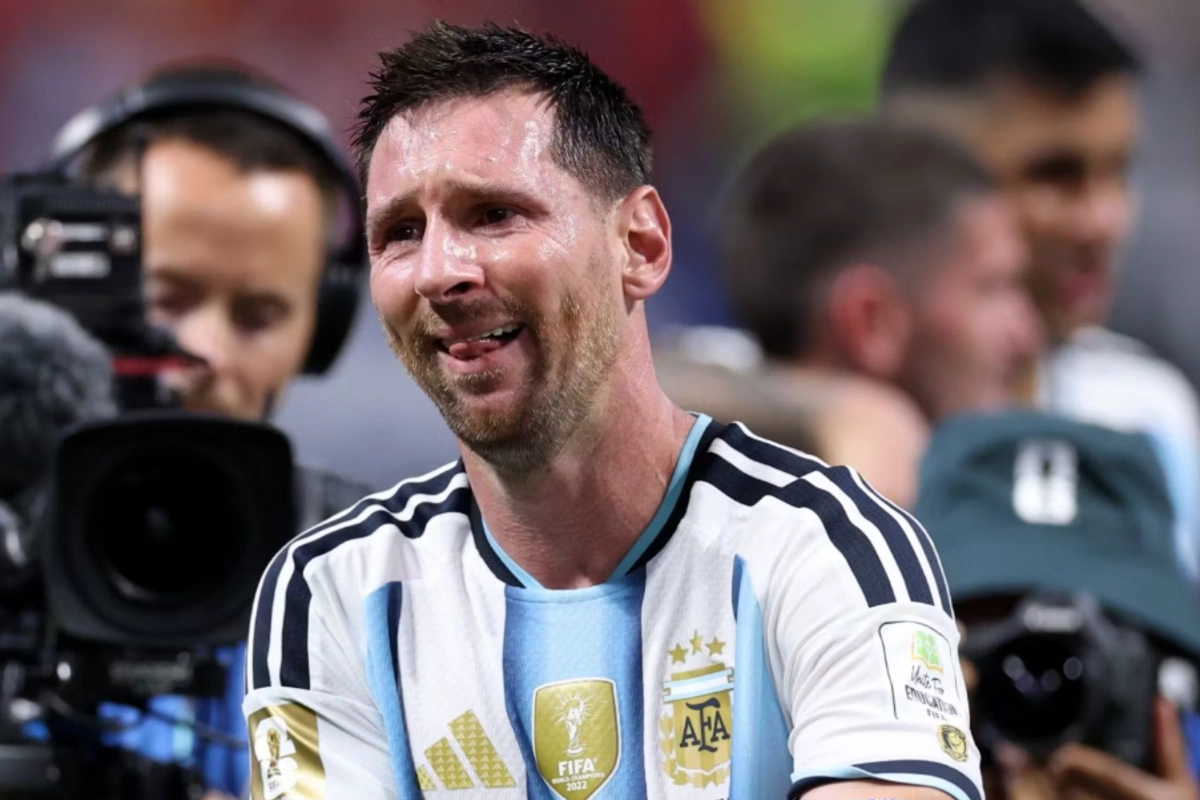 What's behind Messi's tears?