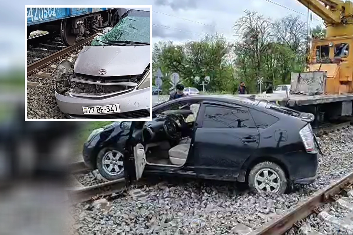 Xaçmazda bir gündə iki Prius qatarla toqquşdu