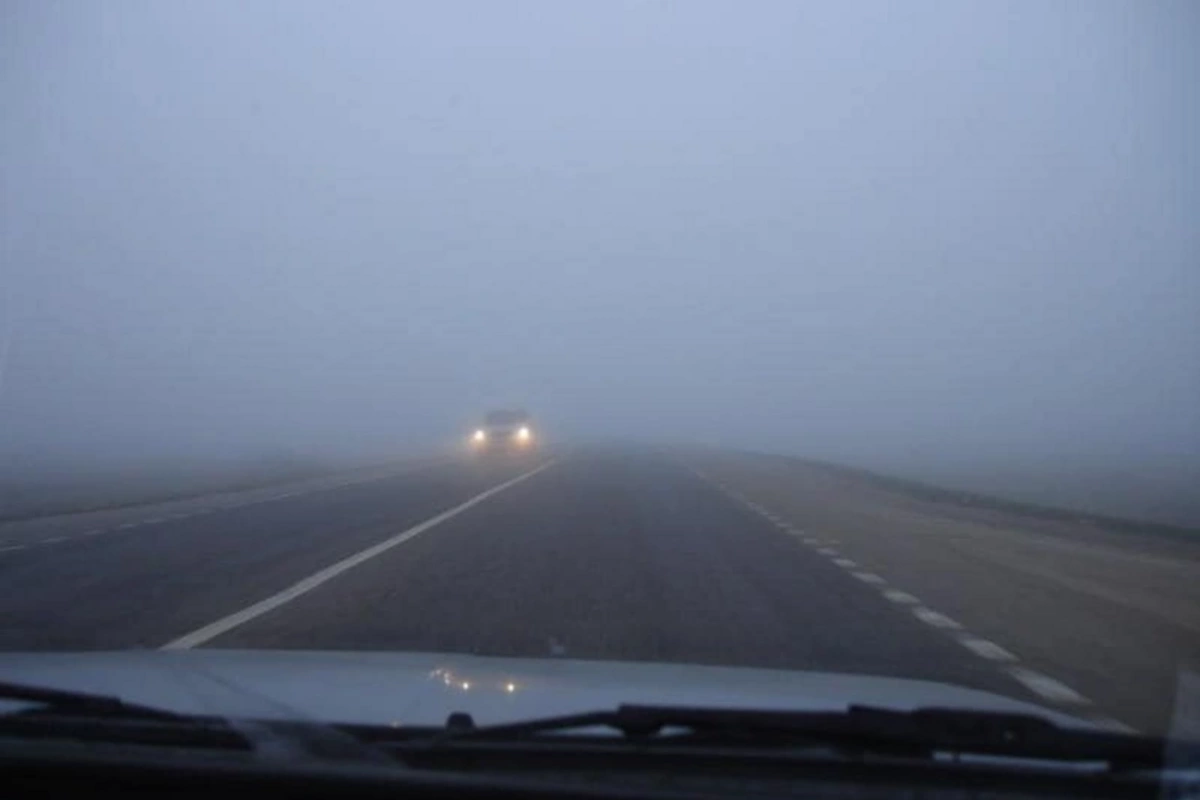 Sabah bəzi yollarda görmə məhdudlaşacaq