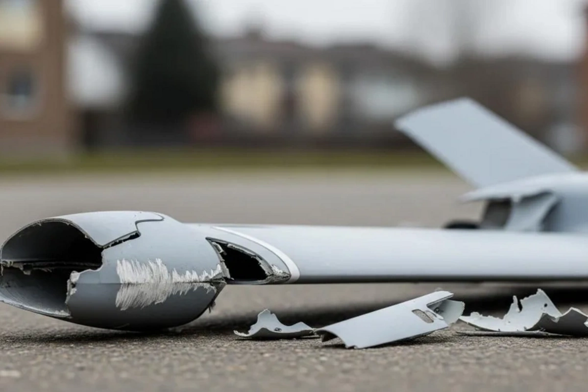 Polşada hərbi hissənin ərazisinə naməlum PUA düşüb