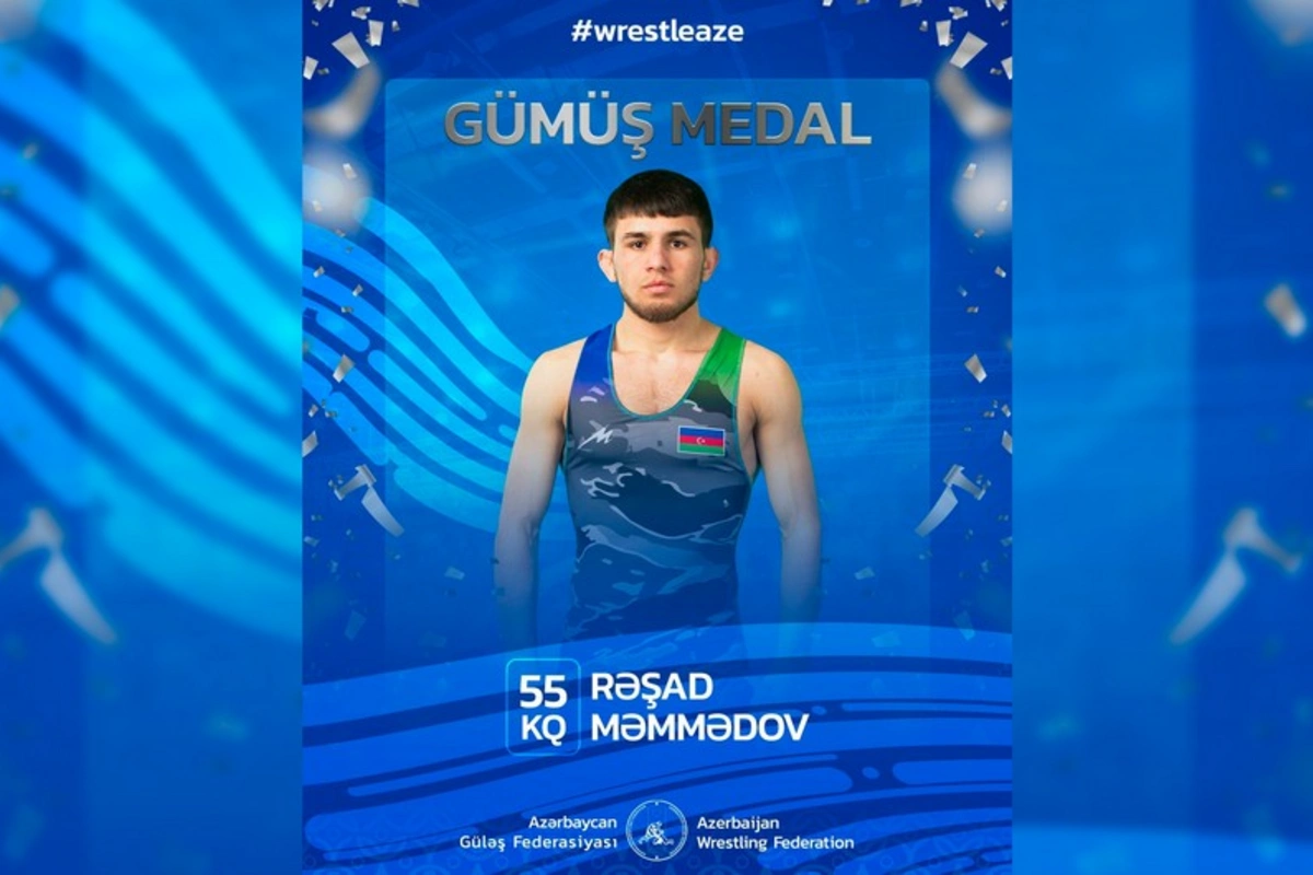 Azərbaycan güləşçisi dünya çempionatında gümüş medal qazanıb Azərbaycan güləşçisi dünya çempionatında gümüş medal qazanıb
