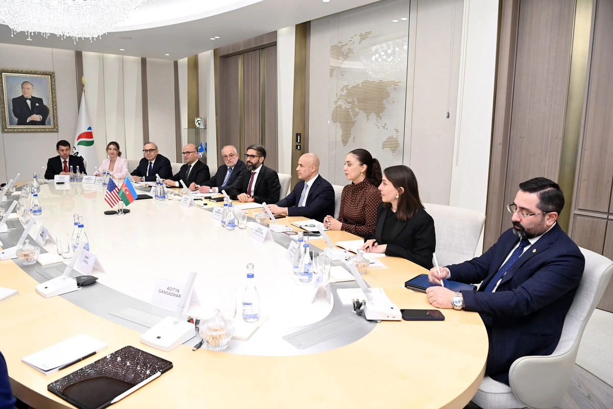 SOCAR-ın prezidenti ABŞ rəsmiləri ilə görüşüb