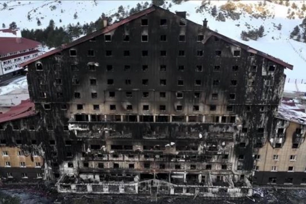 Türkiyədəki dəhşətli hotel yanğını işi üzrə QƏRAR VERİLDİ