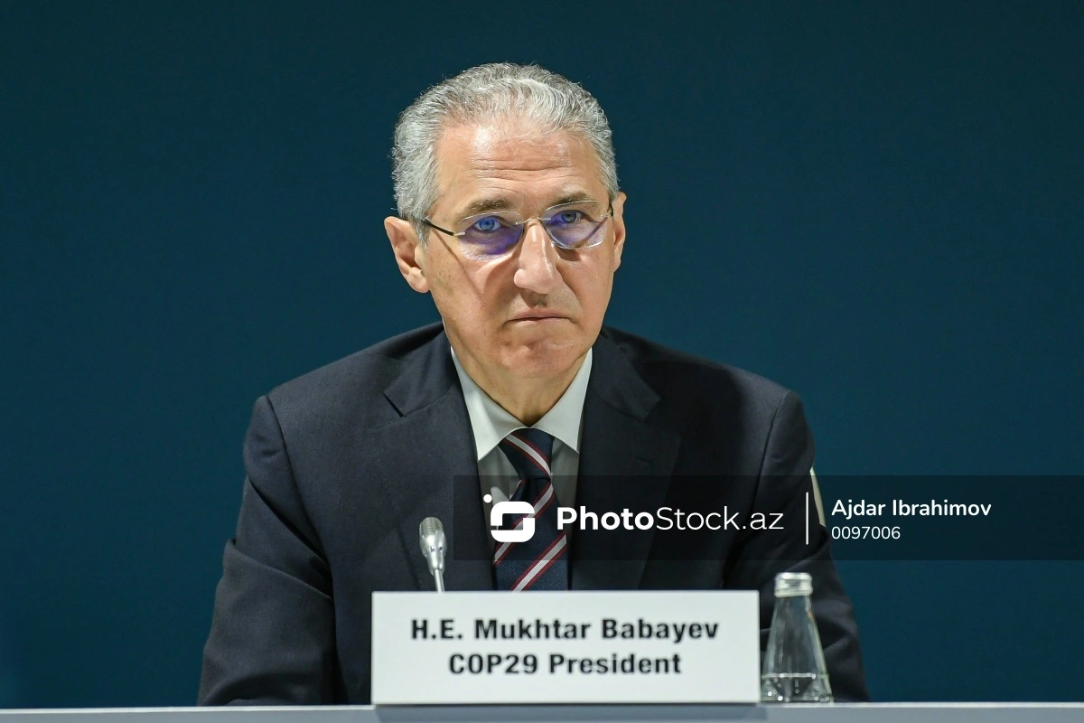 Мухтар Бабаев: Необходимо обеспечить выполнение решений, принятых на COP29