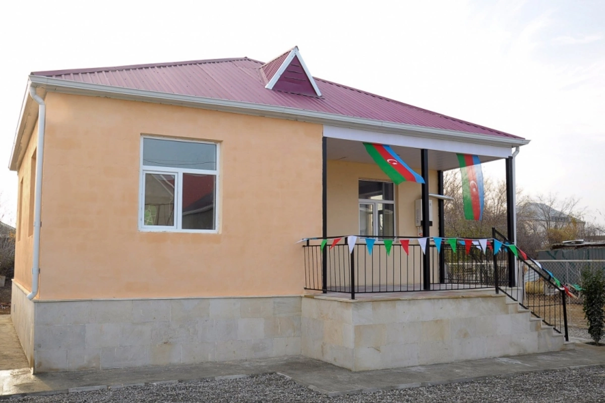 Sabirabadda bu şəxslərə üçotaqlı mənzillər veriləcək