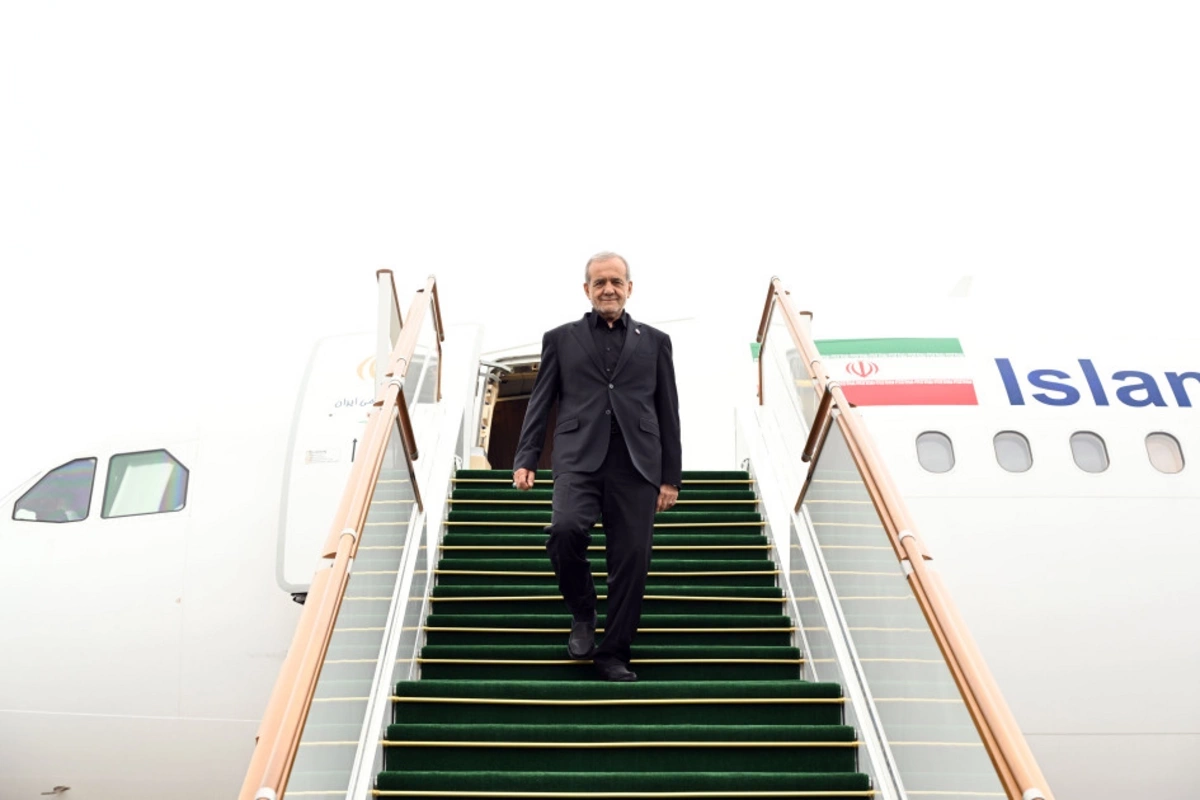 President of Iran Masoud Pezeshkian has arrived in Azerbaijan President of Iran Masoud Pezeshkian has arrived in Azerbaijan