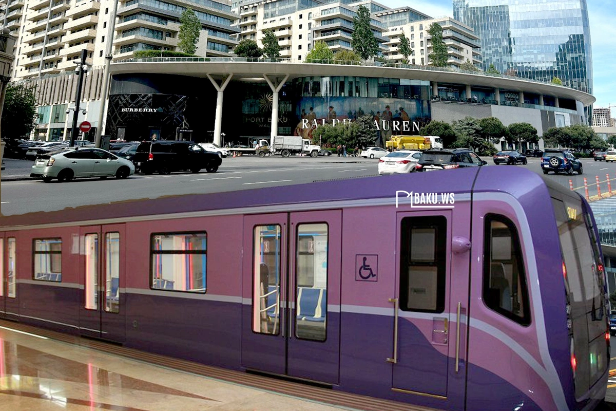 Port Bakunun yanında metro stansiyası olacaq