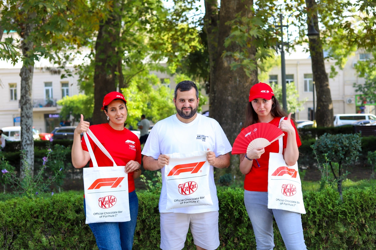 KitKat fasiləsindən tribunaya: kampaniya qalibləri Formula 1 həyəcanını canlı yaşadılar
